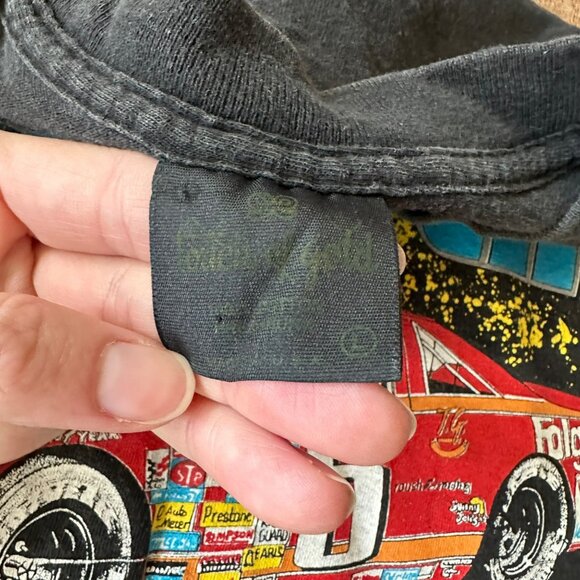 Vintage Mark Martin Racing TShirt No Intimidation Accepted NASCAR Graphic Tee - Picture 5 of 6